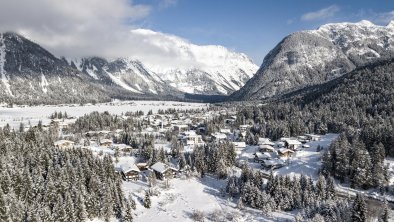 Blick über Leutasch vom Katzenkopf aus - Leutasch, © TVB Seefeld