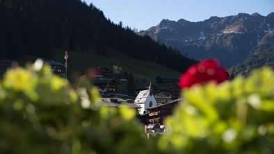 Aussicht Sommer Chalet Innertal