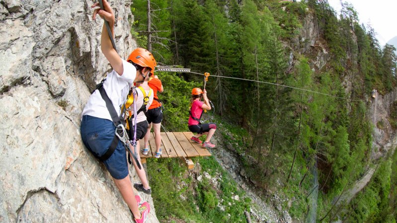 Flying-Fox & Seilparcours Längenfeld, © Ötztal Tourismus/Riml