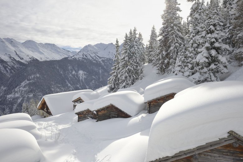 Aus Schnee lassen sich Häuser – na gut, Iglus – bauen.