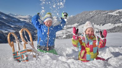 Angerer Appartements Kind Winter, © Alpbachtal Tourismus