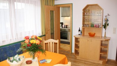 Wohnraum, Kochecke Ferienwohnung 2