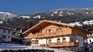 Unser Haus im Winter