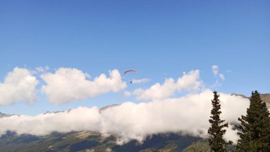 Blick vom Medrigen-Restaurant ins Tal