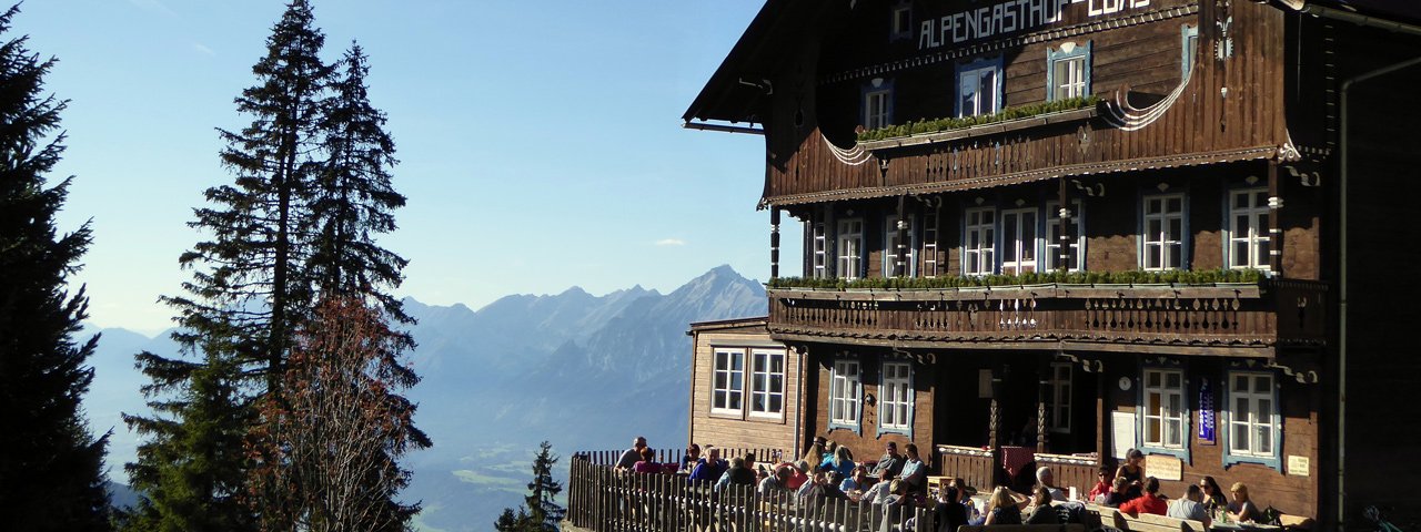 Sonnenterrasse auf der Loas, © Tirol Werbung