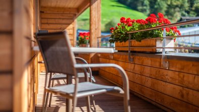 Tuxerhof Blick vom Balkon