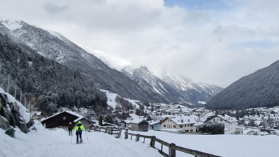 Schneeschuhwanderung Bergblick-Vadiesen