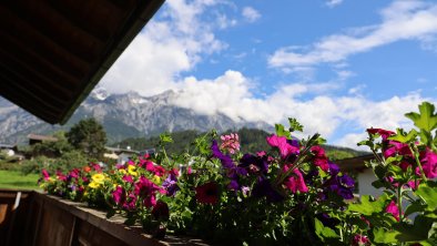 Ausblick auf die Berge Ferienwohnung Trettler Mils