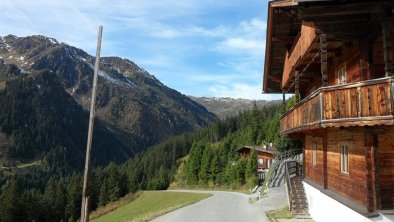 Walcherhütte Hippach - Zufahrt