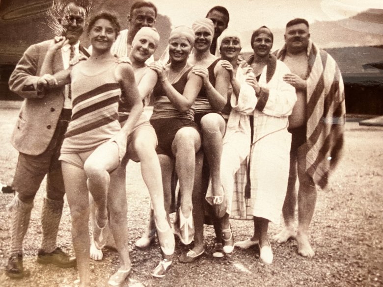 Strandbad Walchsee 1930, © Archiv Familie Karl