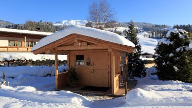 Gartenhaus Winter