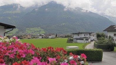 Ausblick vom Balkon