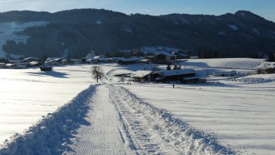 Direkt mit Ski zur Salvistabahn