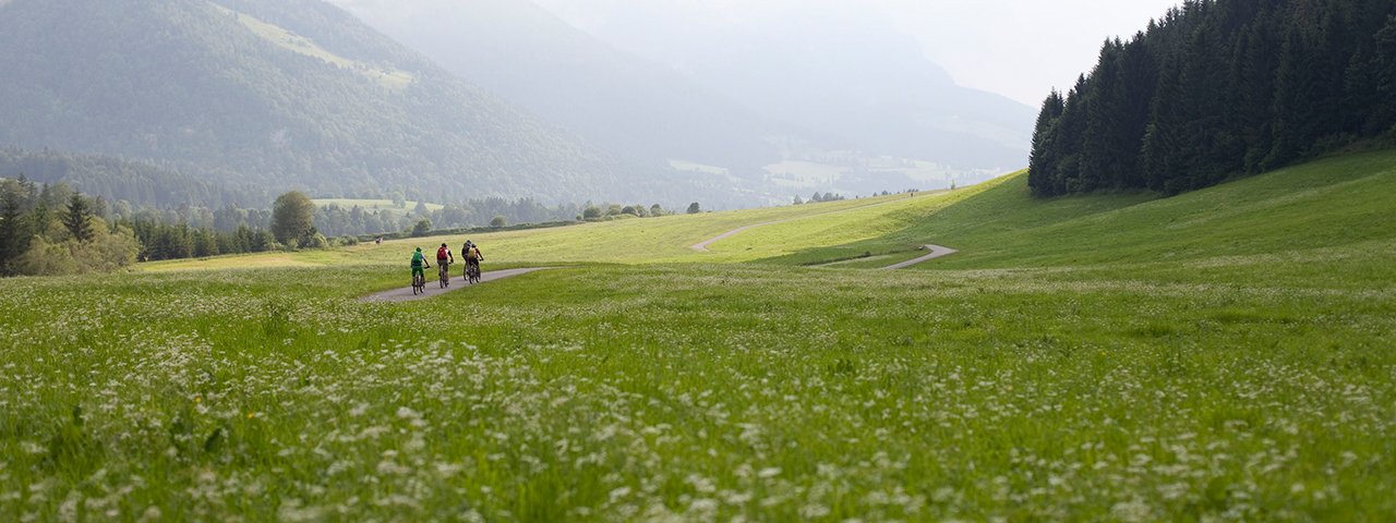 Radfahren bei Kössen, © Tirol Werbung / Soulas Oliver