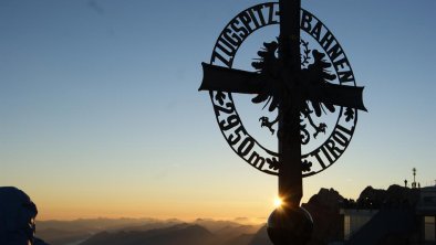 Sonnenaufgang auf der Zugspitze