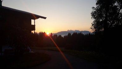 Sonnenaufgang im Sommer