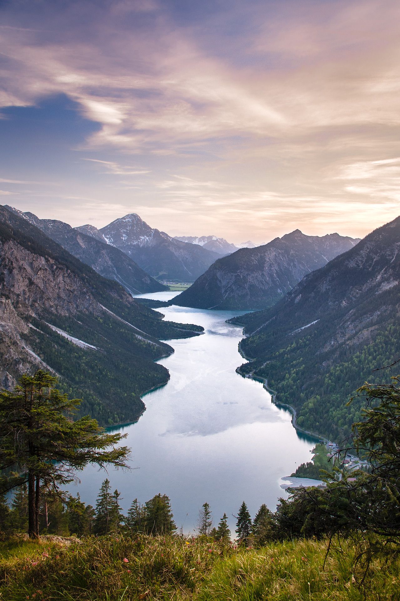 Blick auf den Plansee