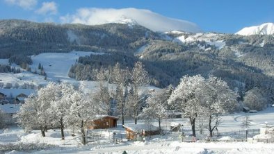 Aussicht bei einem traumhaften Wintertag