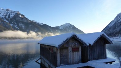 winterliche Morgenstimmung am Achensee, © Wagner's Aparthotel