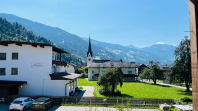 Blick vom Balkon Hirsch