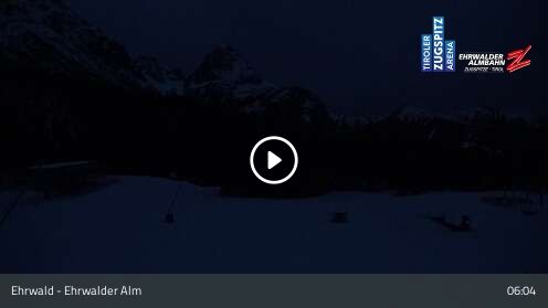 Webcam Ehrwalder Alm