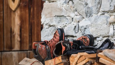 Bergschuhe trocknen, © Agrargemeinschaft Eng Alm