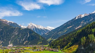 Ausblick auf Mayrhofen, Zillergrund