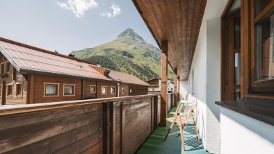 Bergblick vom Balkon