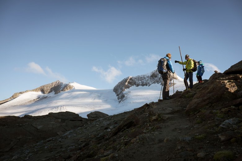 Wandern am Großvenediger, © Tirol Werbung / Jens Schwarz