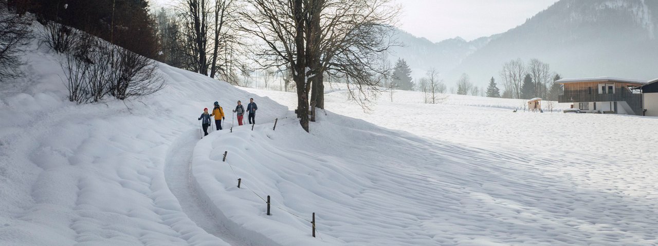 Winterwanderung am Römerweg