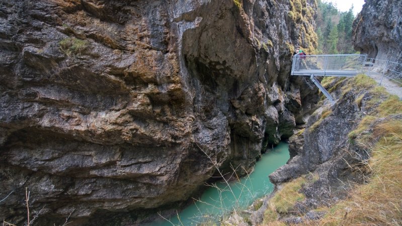 Aussichtsplattform Tiefenbachklamm, © Alpbachtal Tiroler Seenland