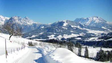 herrliches Bergpanoram