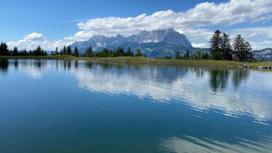 wilder kaiser von schlossbergsee