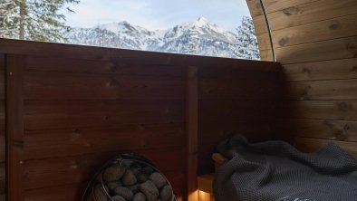 Sauna mit Ausblick