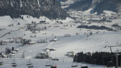 Blick vom Sessellift auf Walchsee