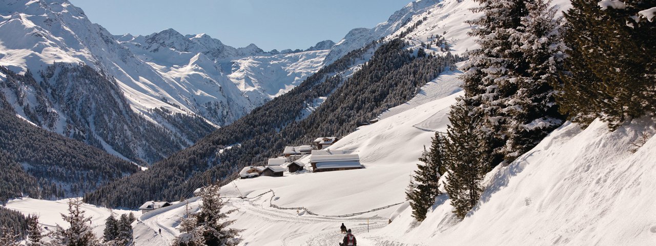 Rodelbahn Praxmar, © Innsbruck Tourismus / Toni Klocker