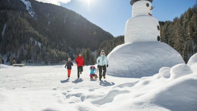 Schneemann in Niederthai, © Ötztal Tourismus