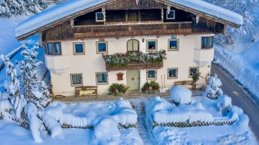 Haus im Winter