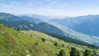 Aussicht vom Zillertal in Richtung Inntal