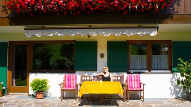 Erholung auf der Terrasse