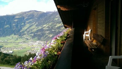 Balkon Wohnung Bergblick