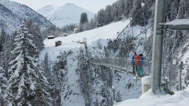 Holzgauer Hängebrücke im Winter, © Lechtal Tourismus