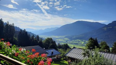 Blick vom Balkon