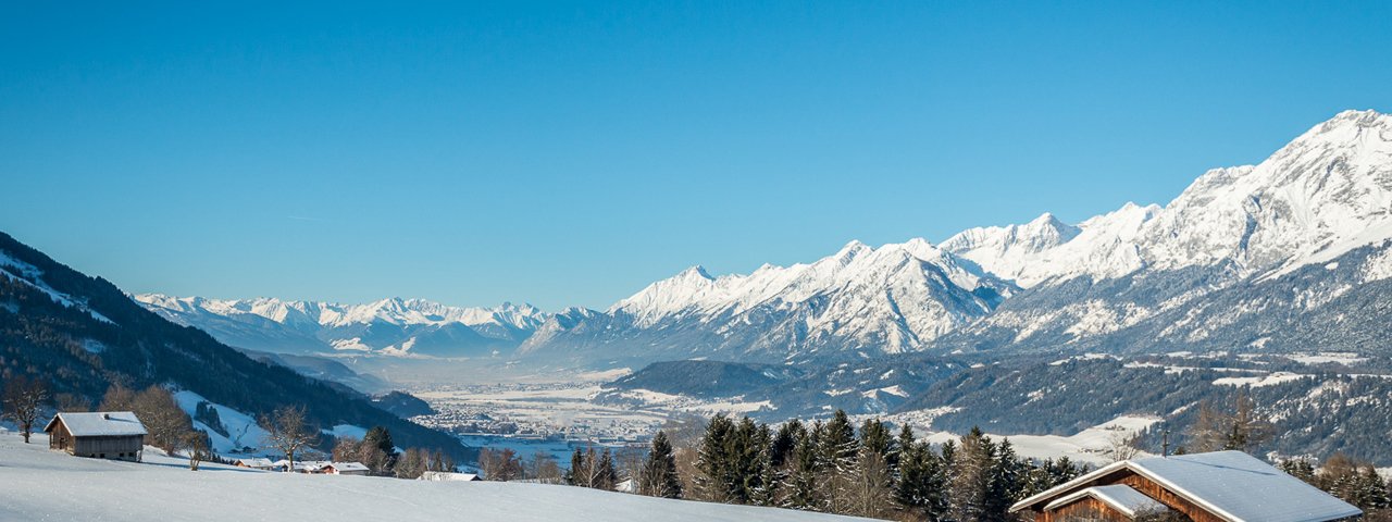 Blick vom Weerberg ins Inntal, © Silberregion Karwendel