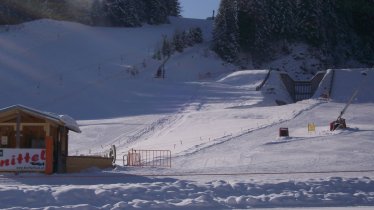 Skigebiet am Haus