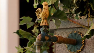 Wellnessoase Felsenbrunnen mit Quellwasser