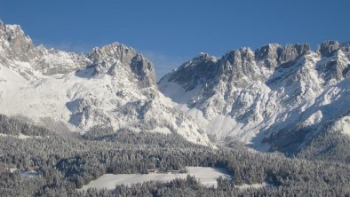 Winter Wilder Kaiser Ansicht