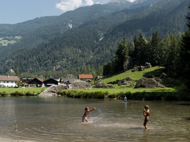 Badespaß in Längenfeld, Ötztal
