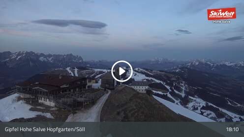 Webcam Gipfel Hohe Salve - Söll