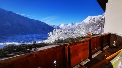 Wieserhof Aussicht Balkon Winter 1